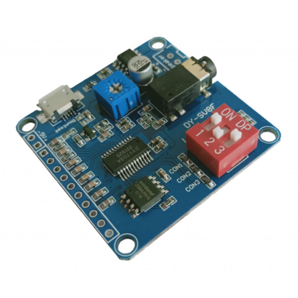 MP3 Voice Player Module One to One Trigger Serial Port Voice Playback Module