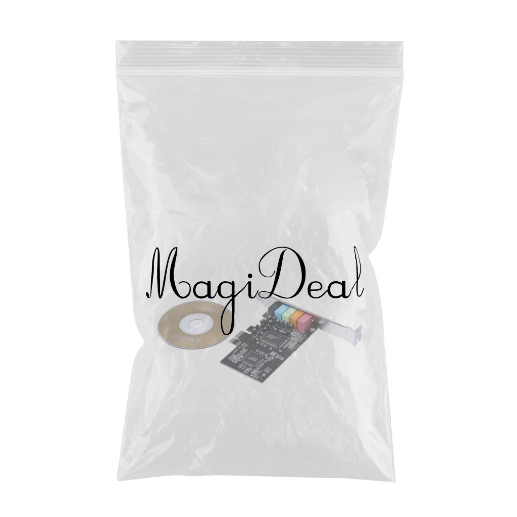 PCI E Express 6 Channel 5.1 CMI8738 3D Audio Sound Card for PC WIN2000 WINXP