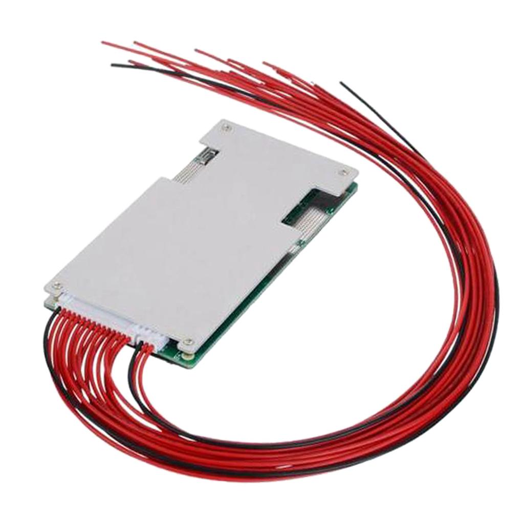 17 String 60V 45A Lithium Battery BMS PCB System Protection Board