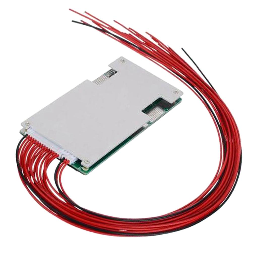 17 String 60V 45A Lithium Battery BMS PCB System Protection Board