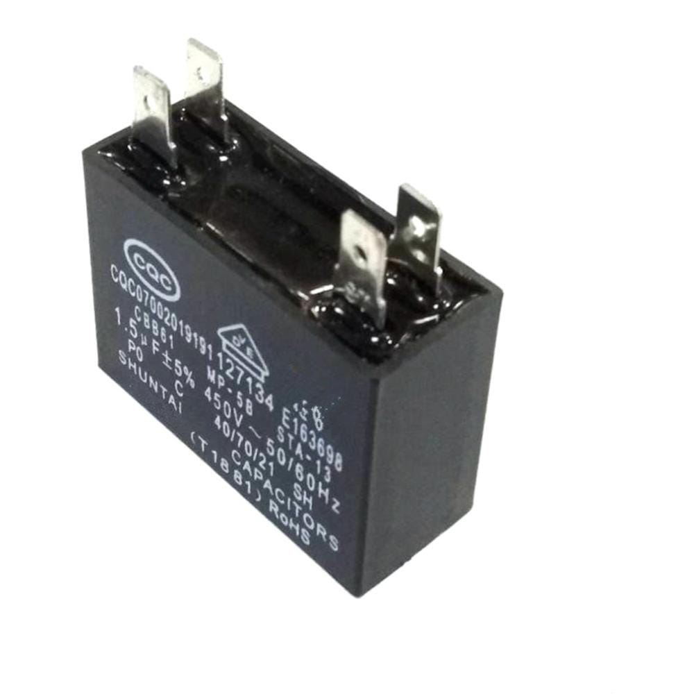 Universal 450V 1.5UF Motor Run Capacitor Compressor for Household Appliances
