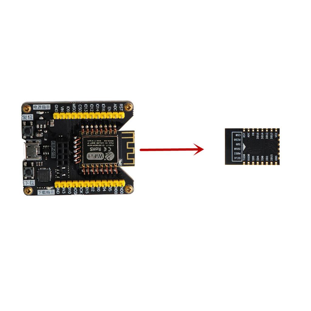 ESP8266 ESP 01S Serial Wifi Wireless Transceiver Module Board Kits