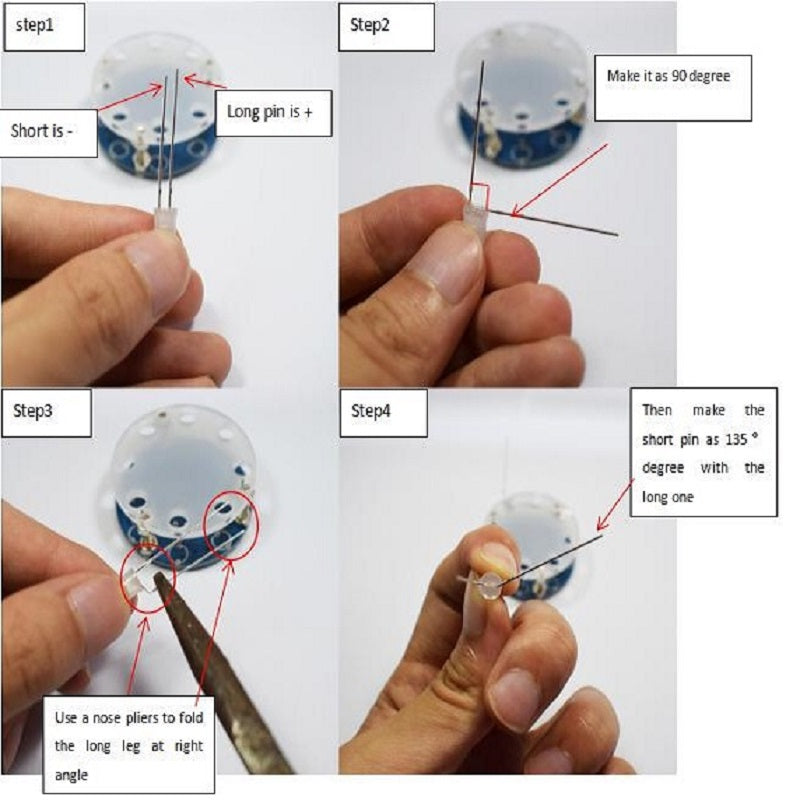 DIY LED Cylinder Kit Christmas Star w/ 23 Breathing Effect Decor Green