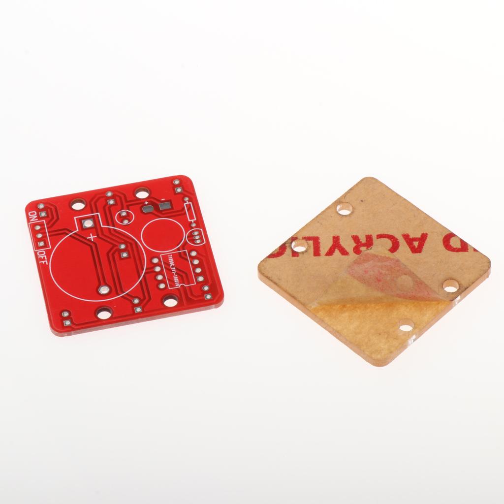 DIY Shaking LED Dice Kits Module with Small Vibration Motor Set Green