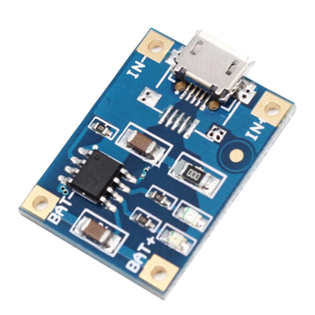 USB Lithium Battery Charging Board Charger Module 1A TP4056 Charging Chip
