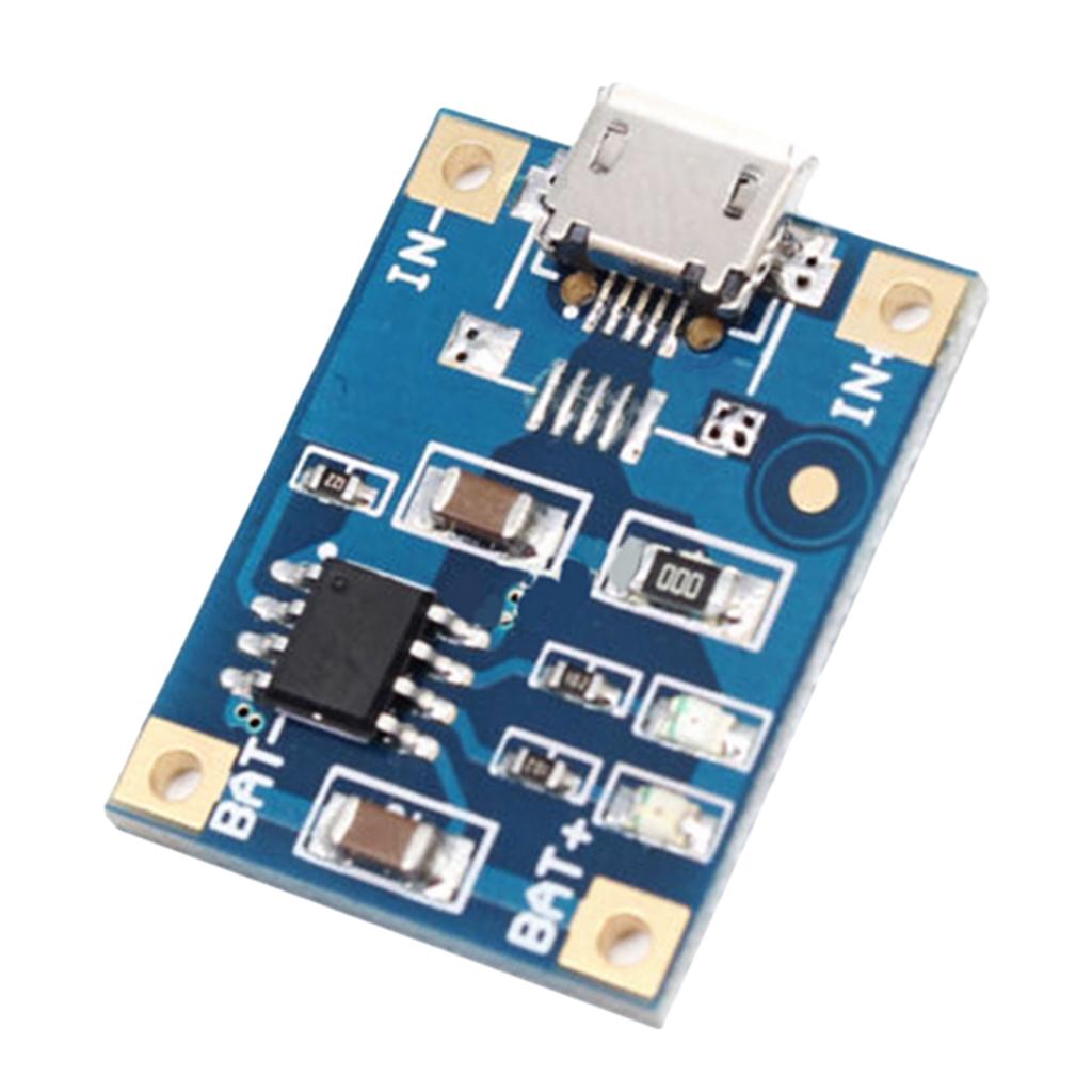USB Lithium Battery Charging Board Charger Module 1A TP4056 Charging Chip