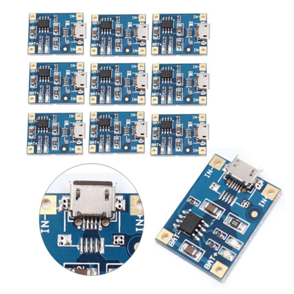 USB Lithium Battery Charging Board Charger Module 1A TP4056 Charging Chip
