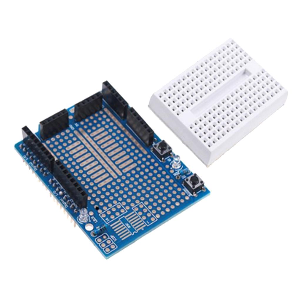 Uno Proto Shield Prototype Expansion Board Mini Bread Board Based