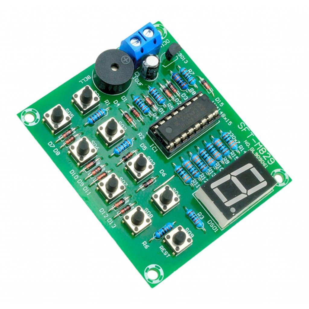 8 Channel CD4511 Electronic DIY Kit Electronic Skills Evaluation Competition