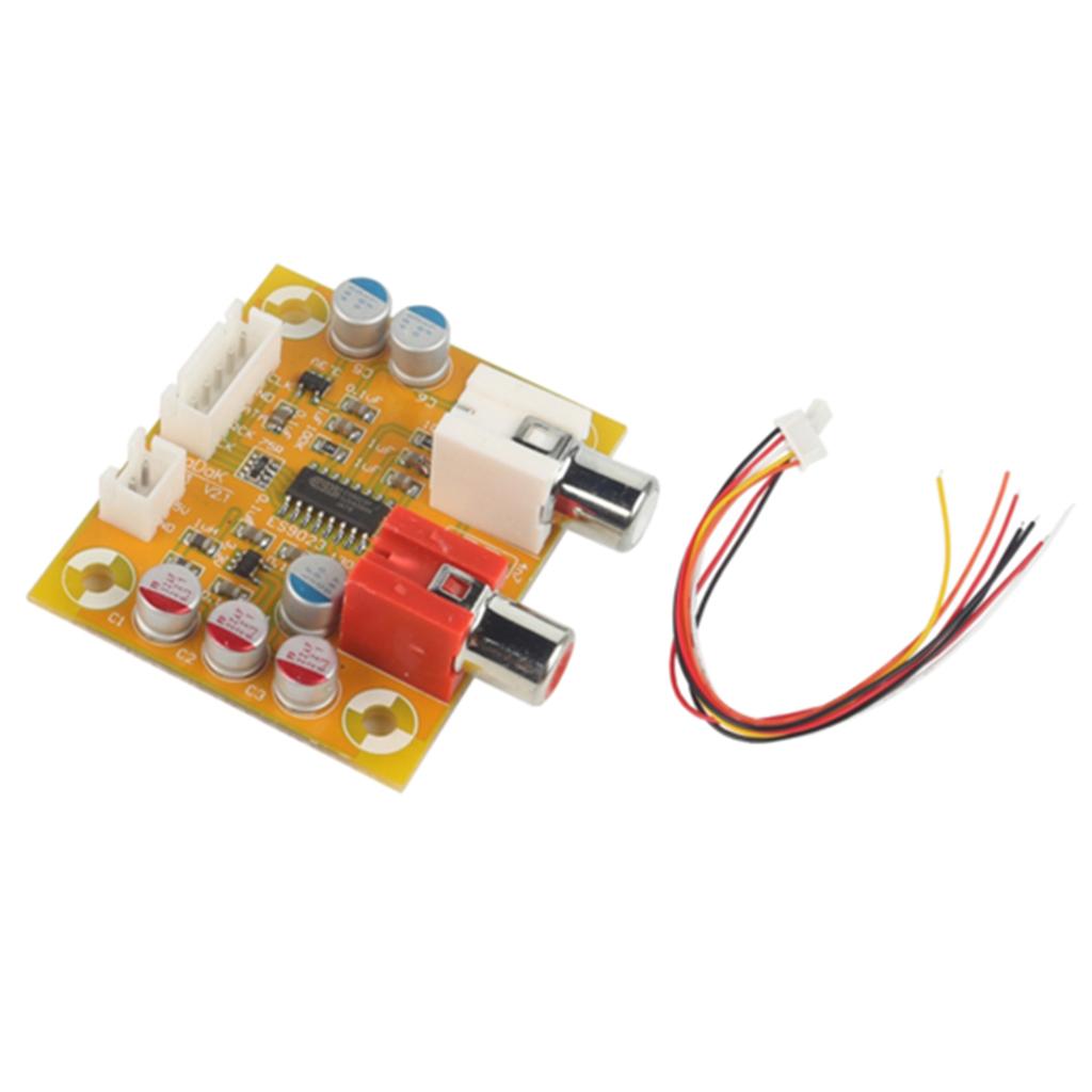 DAC Sabre ES9023 Analog I2S 24Bit 192KHz Decoder Board for Raspberry Pi