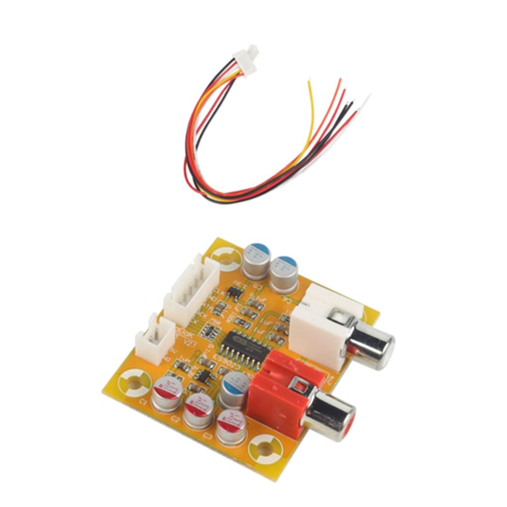 DAC Sabre ES9023 Analog I2S 24Bit 192KHz Decoder Board for Raspberry Pi