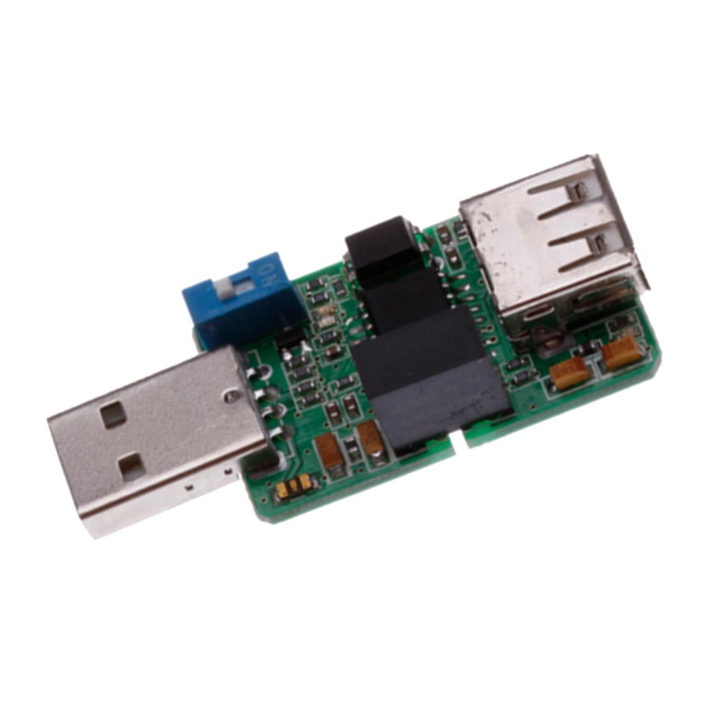 USB To USB Isolator 1500V ADUM4160 / ADUM3160 Module Low / High Speed Switch