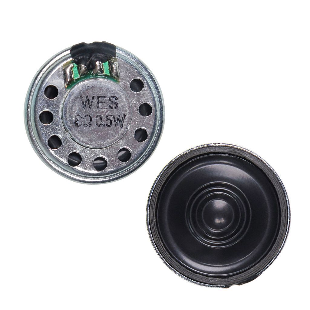 23mm 8 Ohm 0.5W Metal Shell Internal Mini Speakers Magnetic Loudspeaker