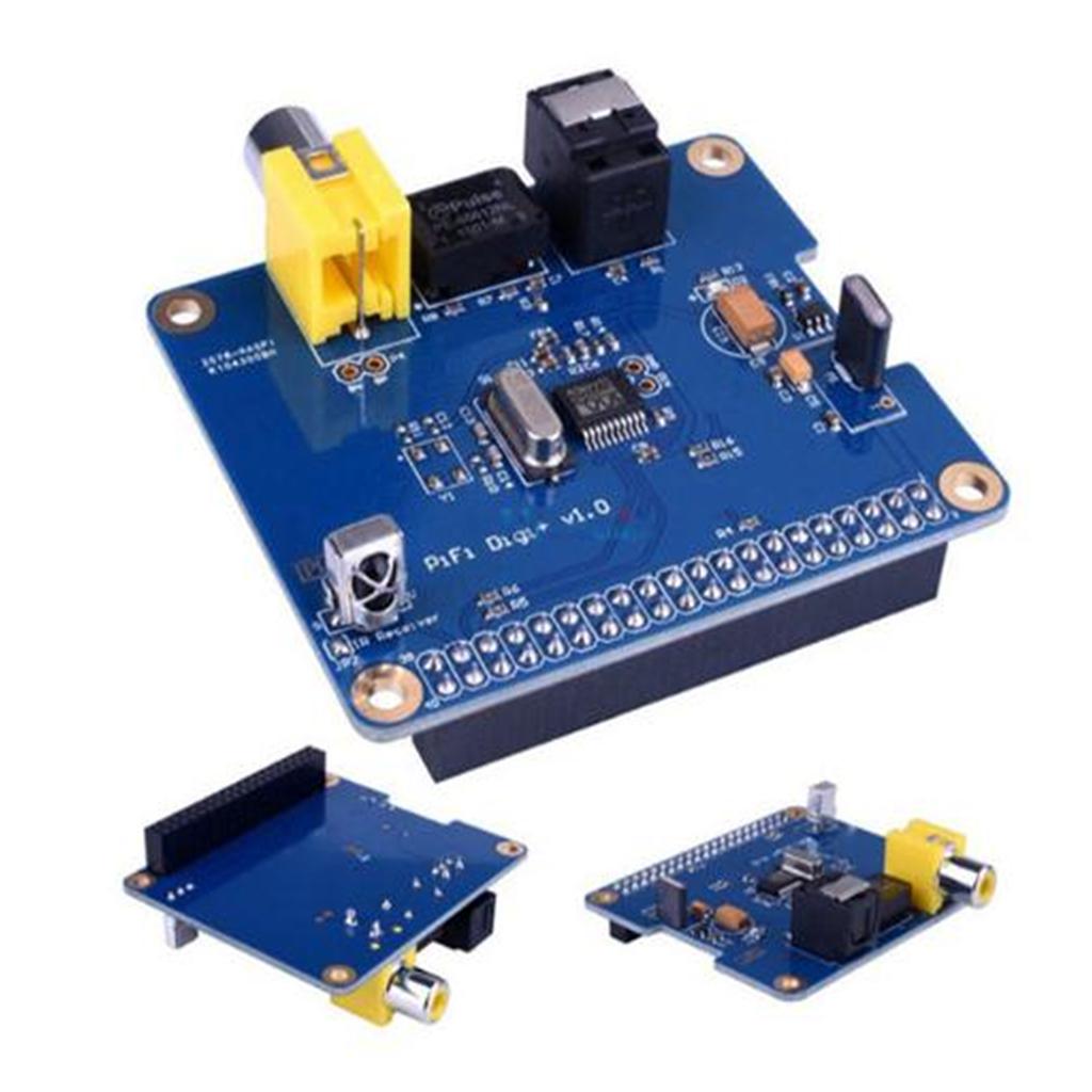 PIHI HIFI Digital Audio Sound Card I2S SPDIF Optical Fiber Expansion Board