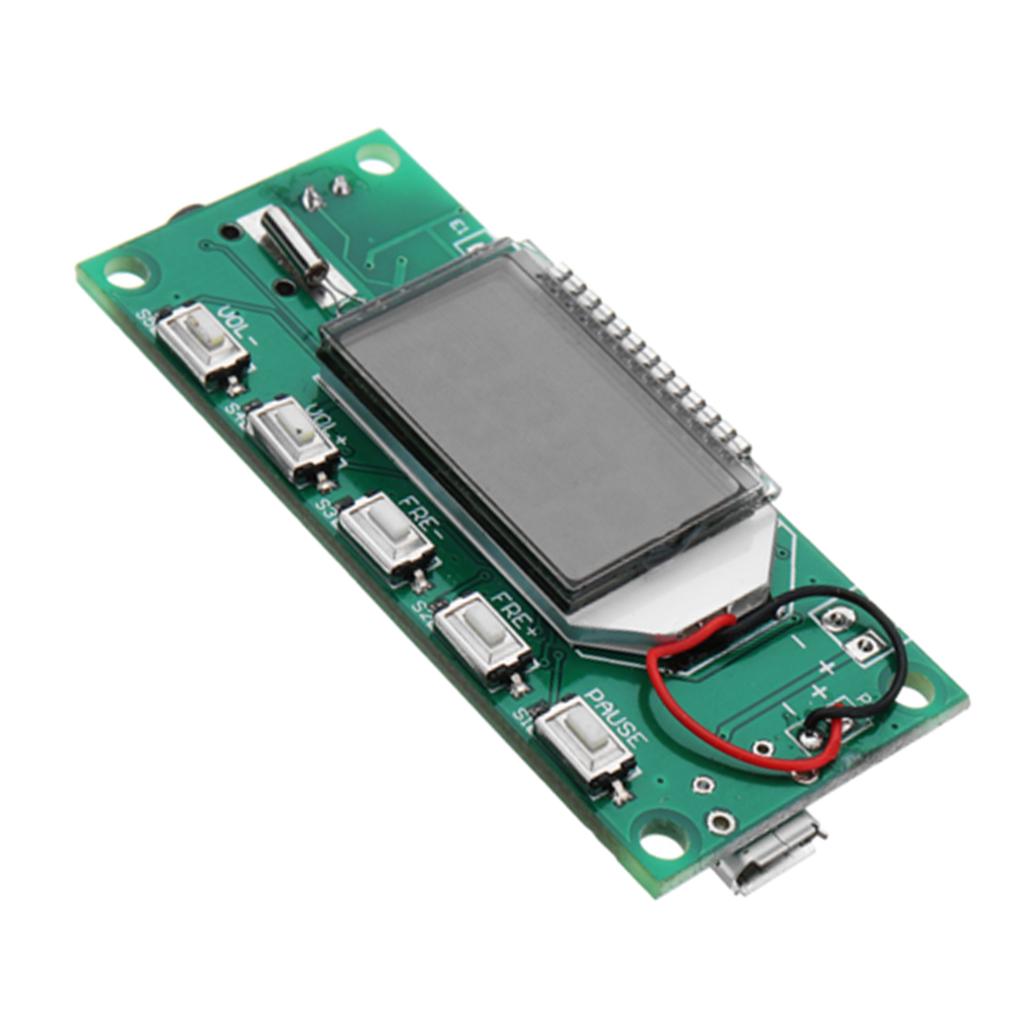 DSP PLL 87 108 MHz WIRELESS MICROPHONE Digital Stereo FM Transmitter Module