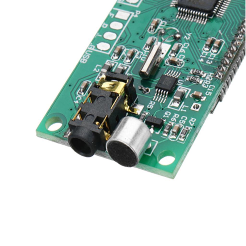 DSP PLL 87 108 MHz WIRELESS MICROPHONE Digital Stereo FM Transmitter Module
