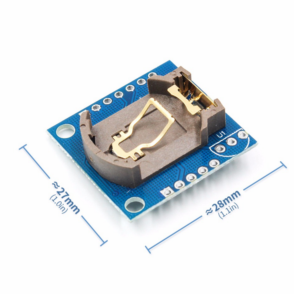 1x Tiny RTC I2C Module Memory DS1307 Clock Module No Battery for Arduino