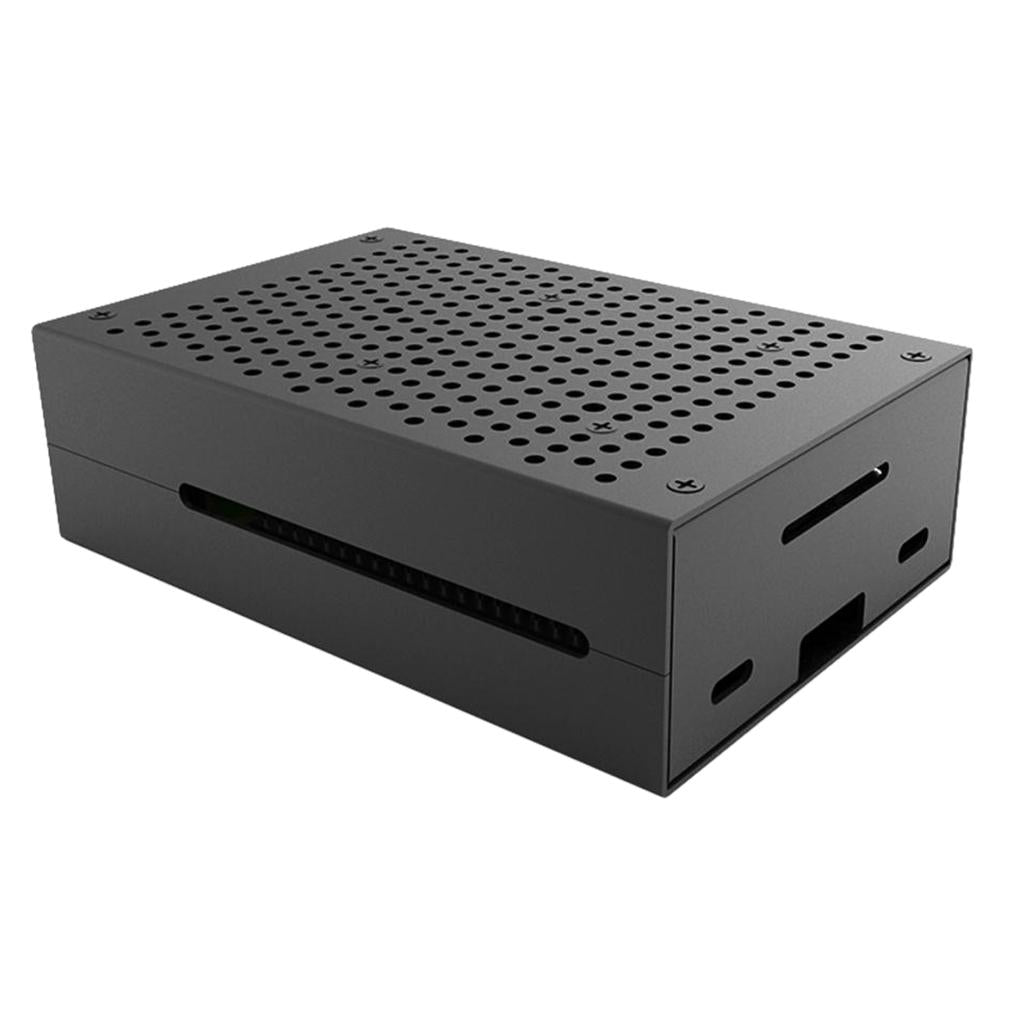 Protector Cooling Shell Cover Case Enclosure for Raspberry Pi 4B Mainboard