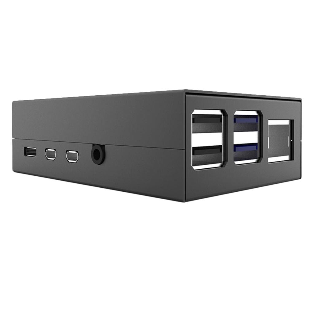 Protector Cooling Shell Cover Case Enclosure for Raspberry Pi 4B Mainboard