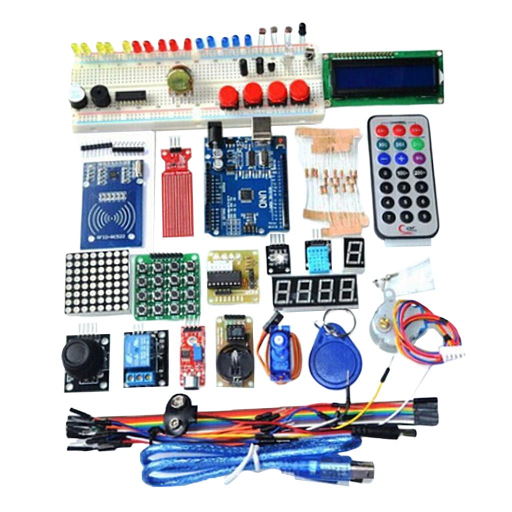 UNO R3 Development Board Starter Kit Upgrade Motor Learning Kit DS1302