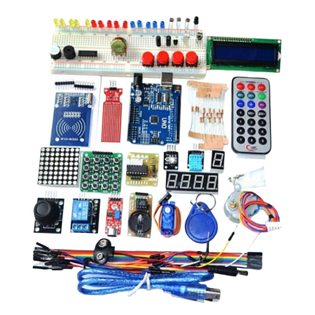 UNO R3 Development Board Starter Kit Upgrade Motor Learning Kit DS1302