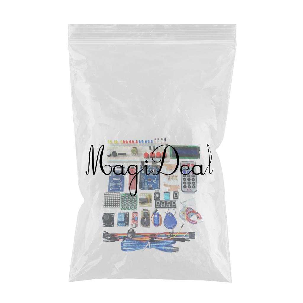 UNO R3 Development Board Starter Kit Upgrade Motor Learning Kit DS1302