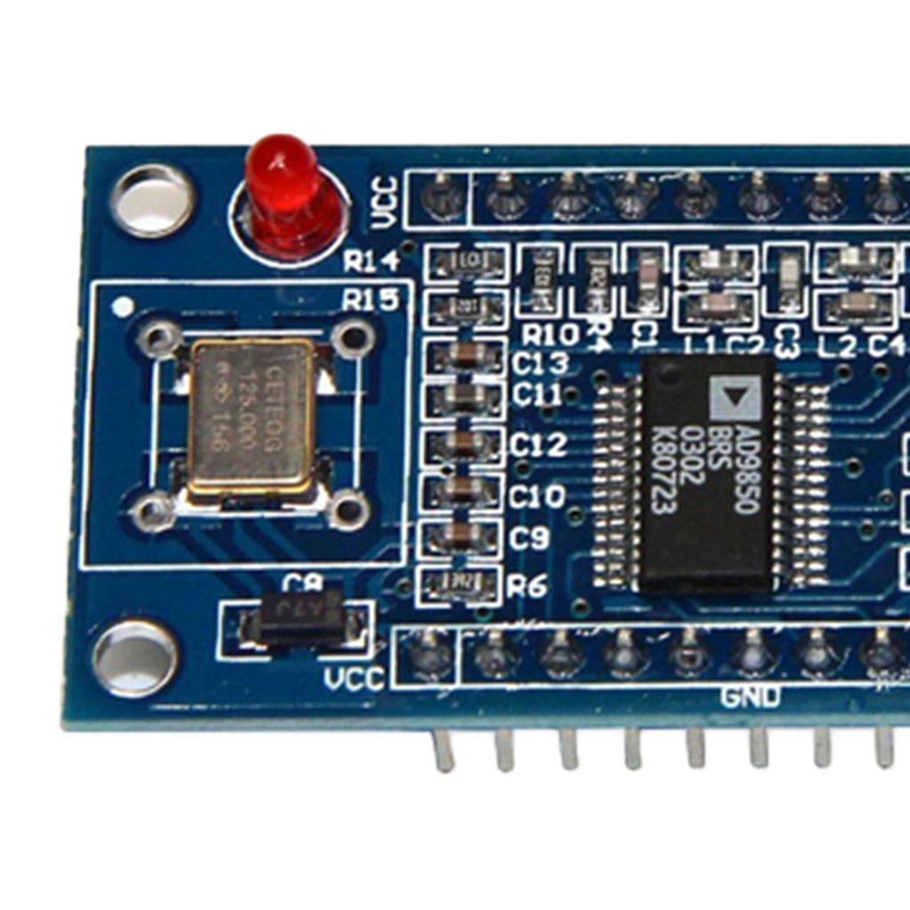 1Pcs AD9850 DDS Signal Generator Module 0 40MHz Sine/2 Square Wave Output IC