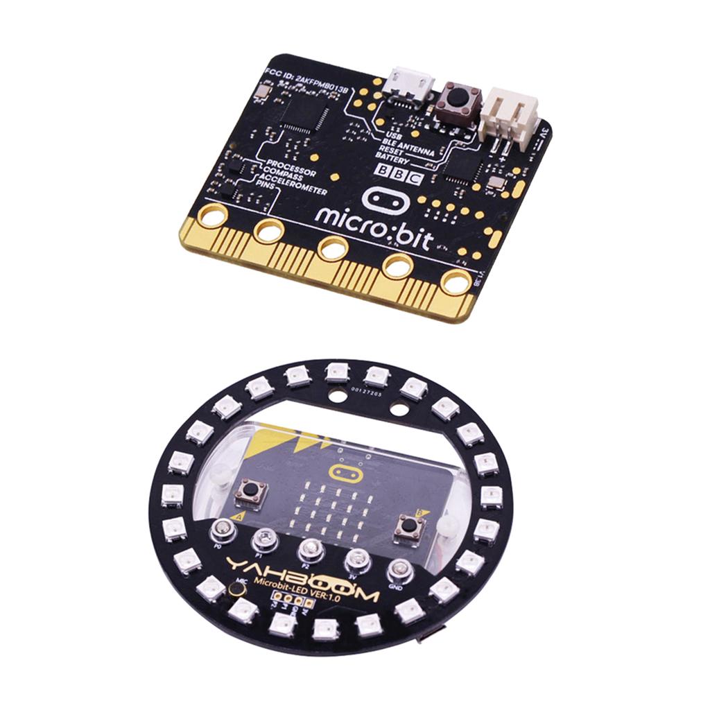 Microbit Halo Programmable Expansion Board with microbit USB