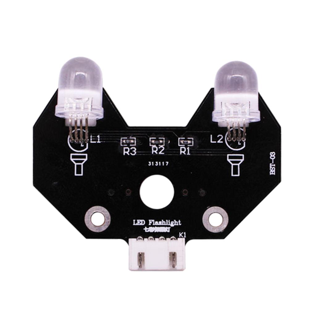 5mm / 10mm RGB LED Module Brightness Light Board 10mm LED Light Servo Mount