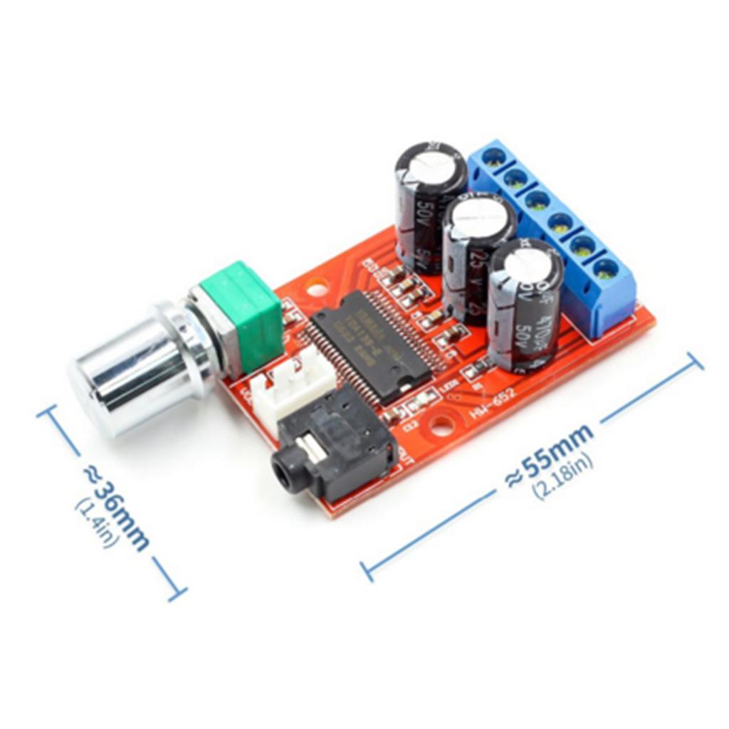 12W+12W XH M145 Dual Channel Digital Audio Amplifier Class D Power Board
