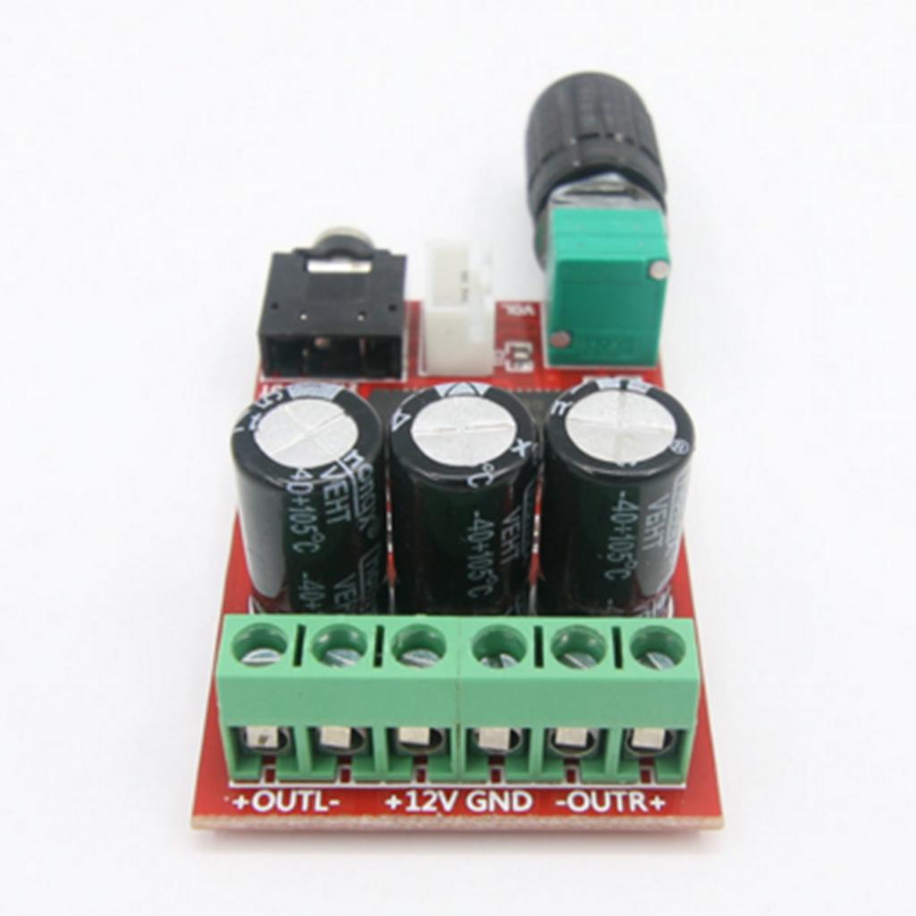 12W+12W XH M145 Dual Channel Digital Audio Amplifier Class D Power Board