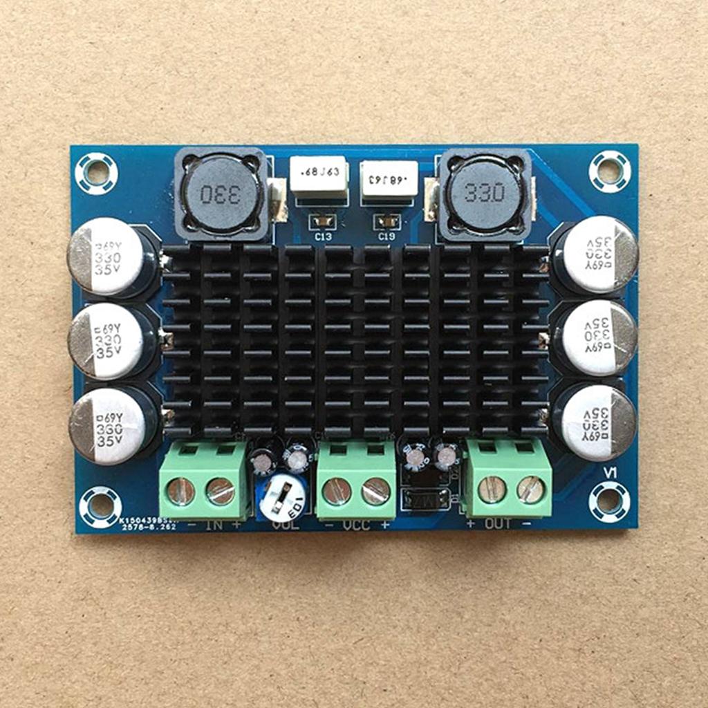 120W X2 Bluetooth TPA3116D2 Audio Receiver Digital Amplifier with case