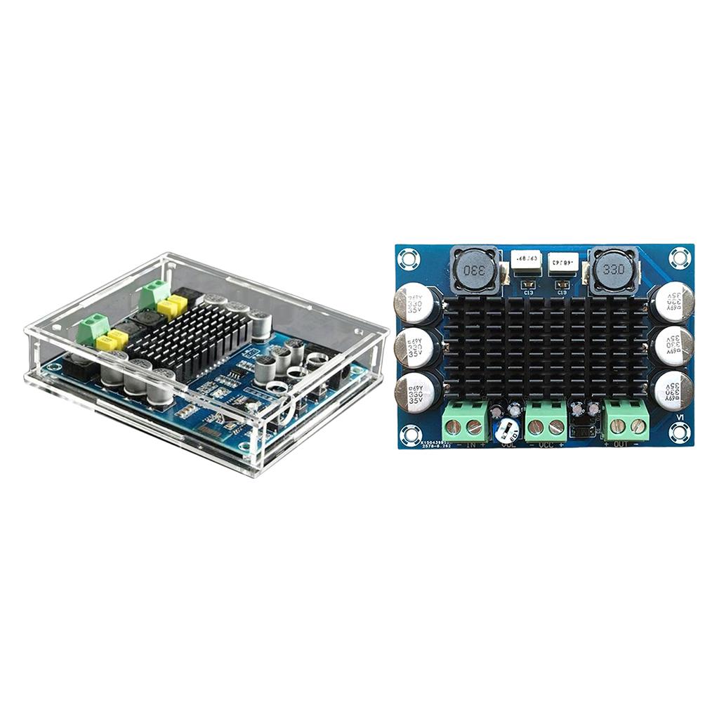 120W X2 Bluetooth TPA3116D2 Audio Receiver Digital Amplifier with case