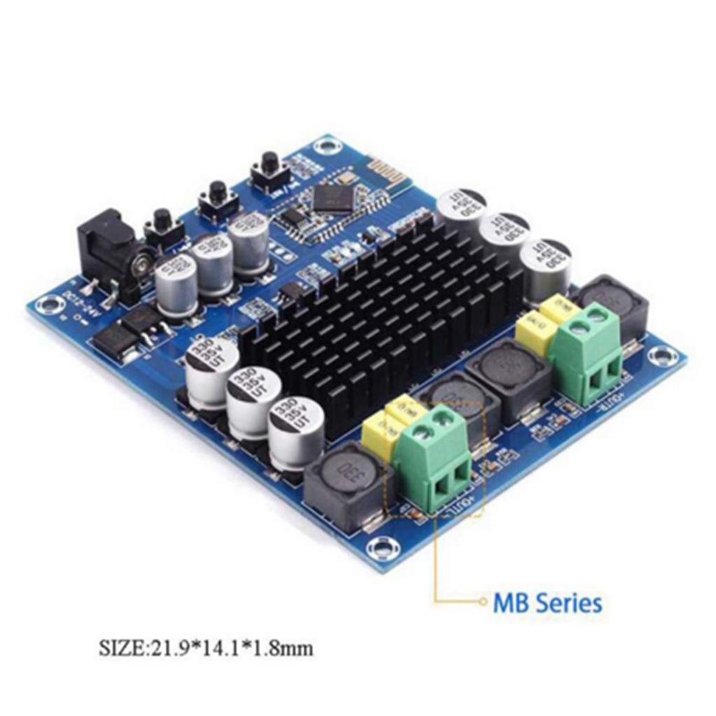 120W X2 Bluetooth TPA3116D2 Audio Receiver Digital Amplifier without case