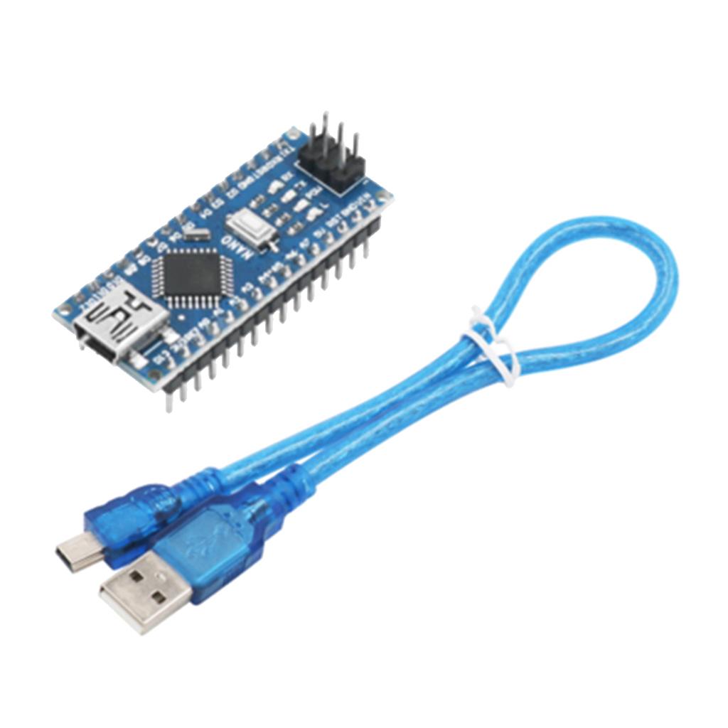 USB Nano V3.0 ATmega328P CH340G 5V 16M Micro Controller Board with Cable