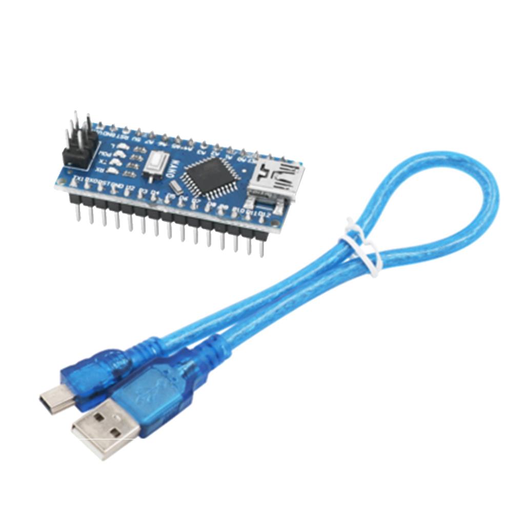 USB Nano V3.0 ATmega328P CH340G 5V 16M Micro Controller Board with Cable
