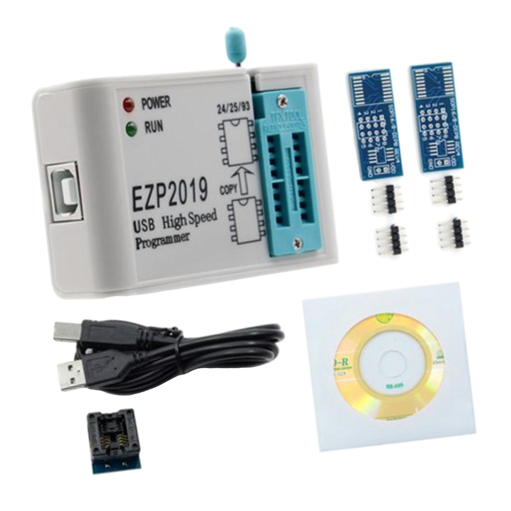 SPI USB Universal Programmer EZP2019 EEPROM Flash 24/25/93 High Speed BIOS