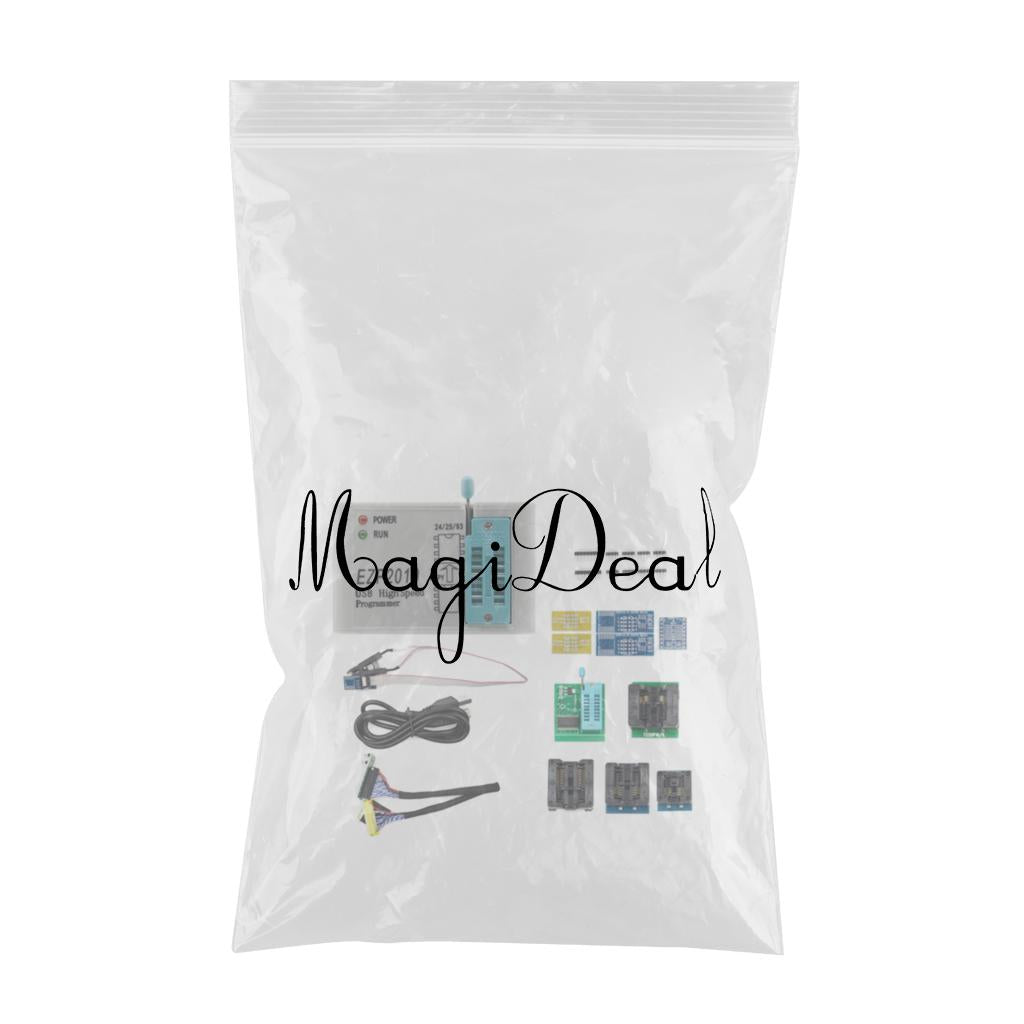 ZP2019 High Speed USB SPI Programmer Socket Support 24 25 93 EEPROM Bios