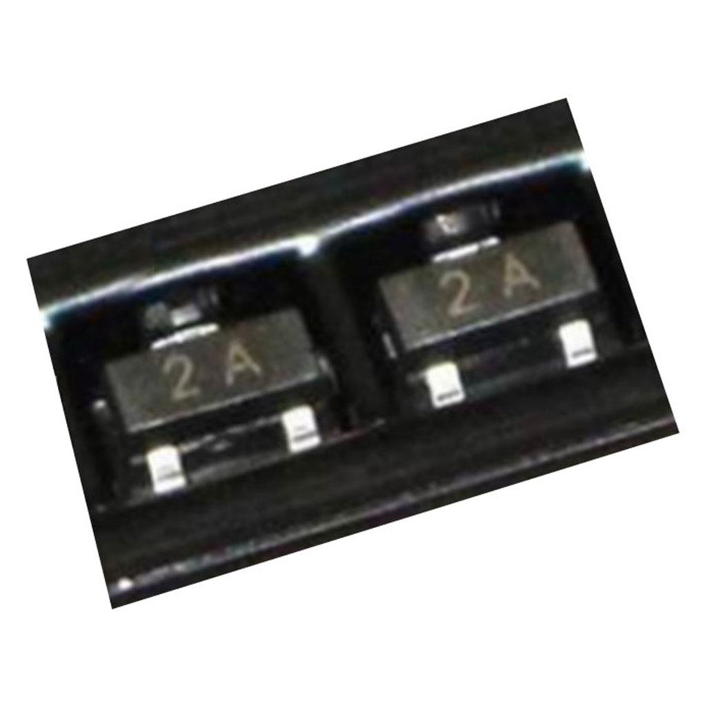 100 Pieces 40V 200mA SOT 23 2N3906 SMD PNP Transistor