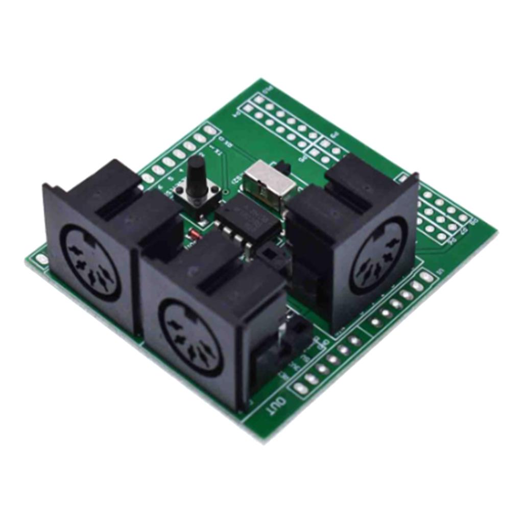 MIDI Shield Serial Port to MIDI Module Board for Arduino Kits