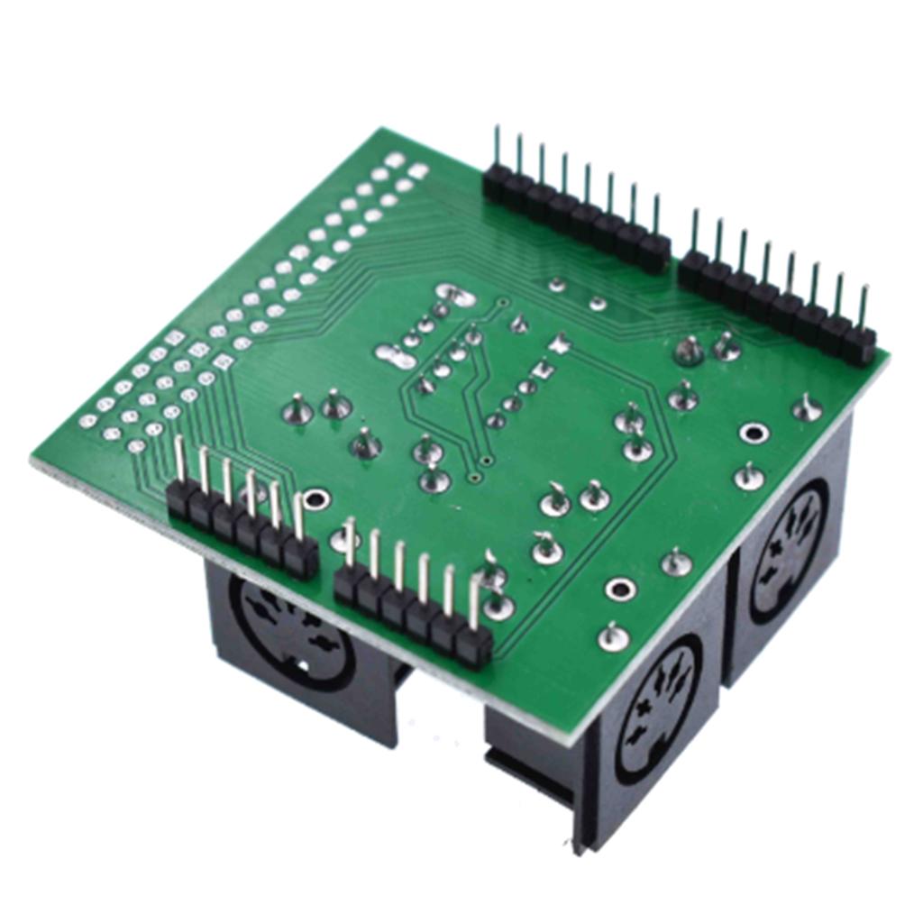 MIDI Shield Serial Port to MIDI Module Board for Arduino Kits