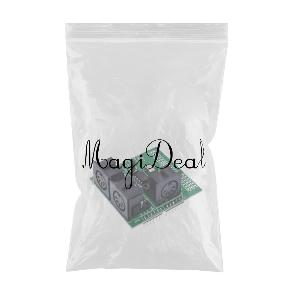 MIDI Shield Serial Port to MIDI Module Board for Arduino Kits