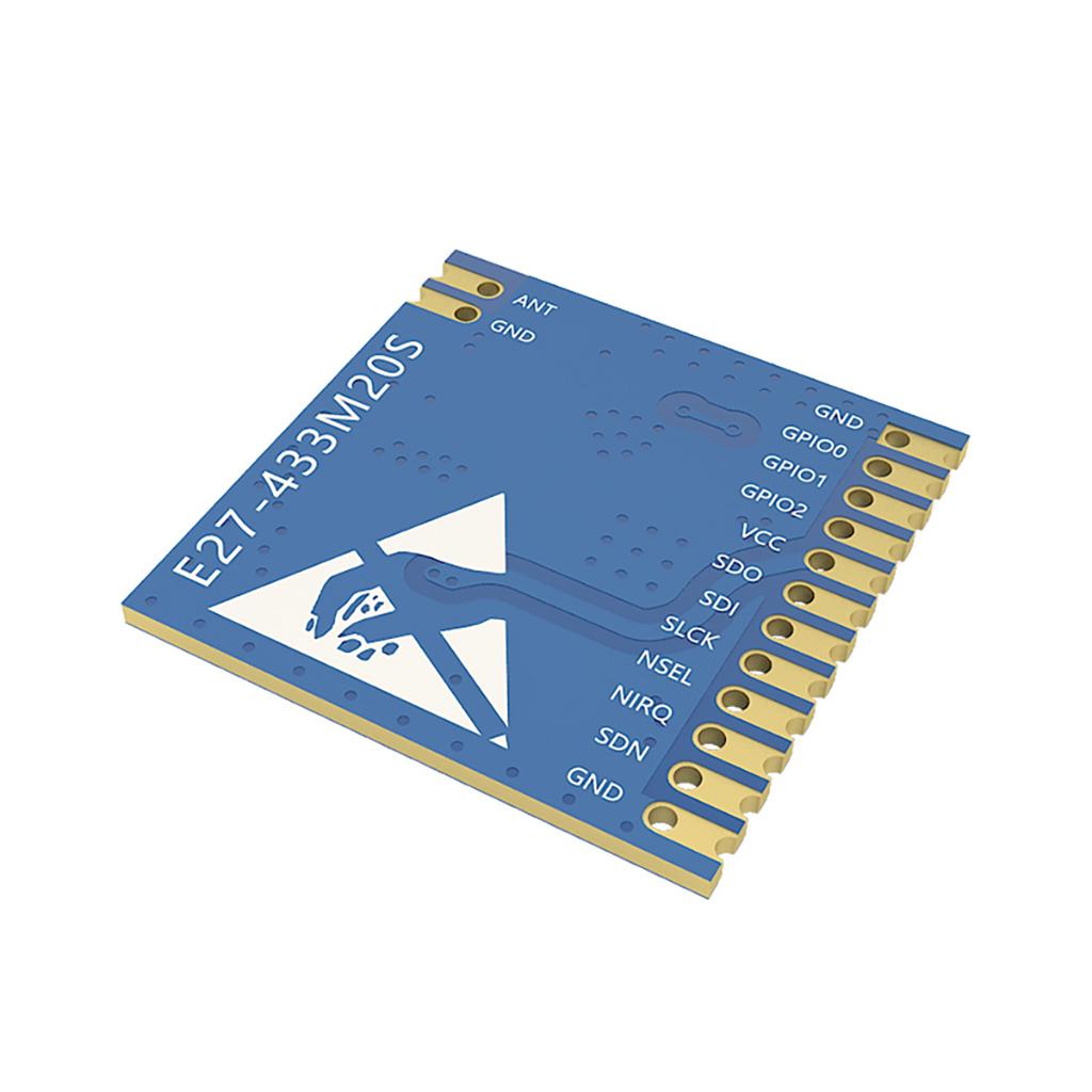 433mhz SI4432 100mw Wireless rf module SPI Transceiver E27 433M20S IOT rf