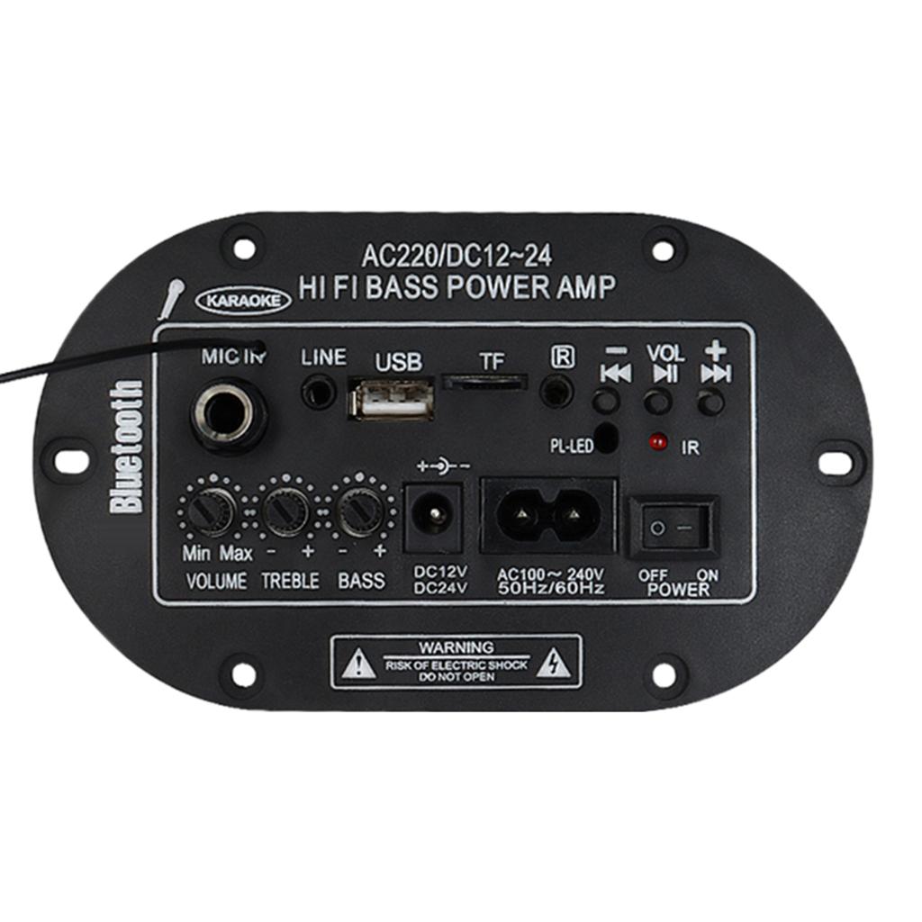 Digital Power Amp Built in Bluetooth Microphone Mono Power Amplifier Board