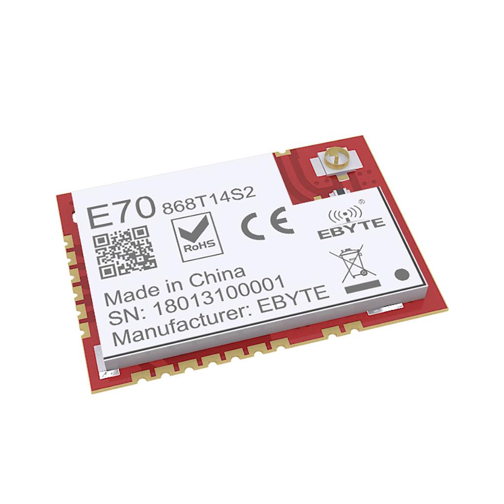 CC1310 868 MHz Wireless RF Module E70 868T14S2 iot 25mW Transceiver SMD UART