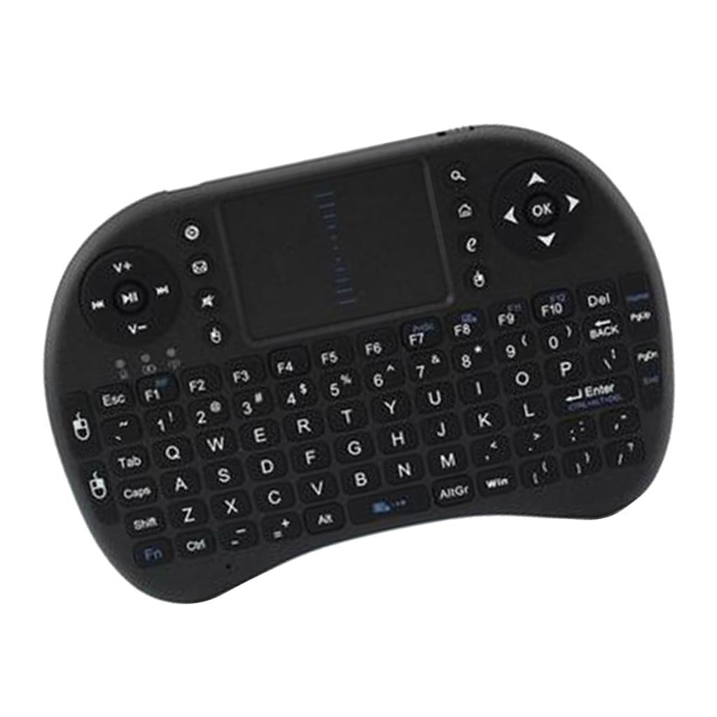 2.4G Mini Wireless Keyboard Remote Controls Touchpad for Smart TV PC HTPC
