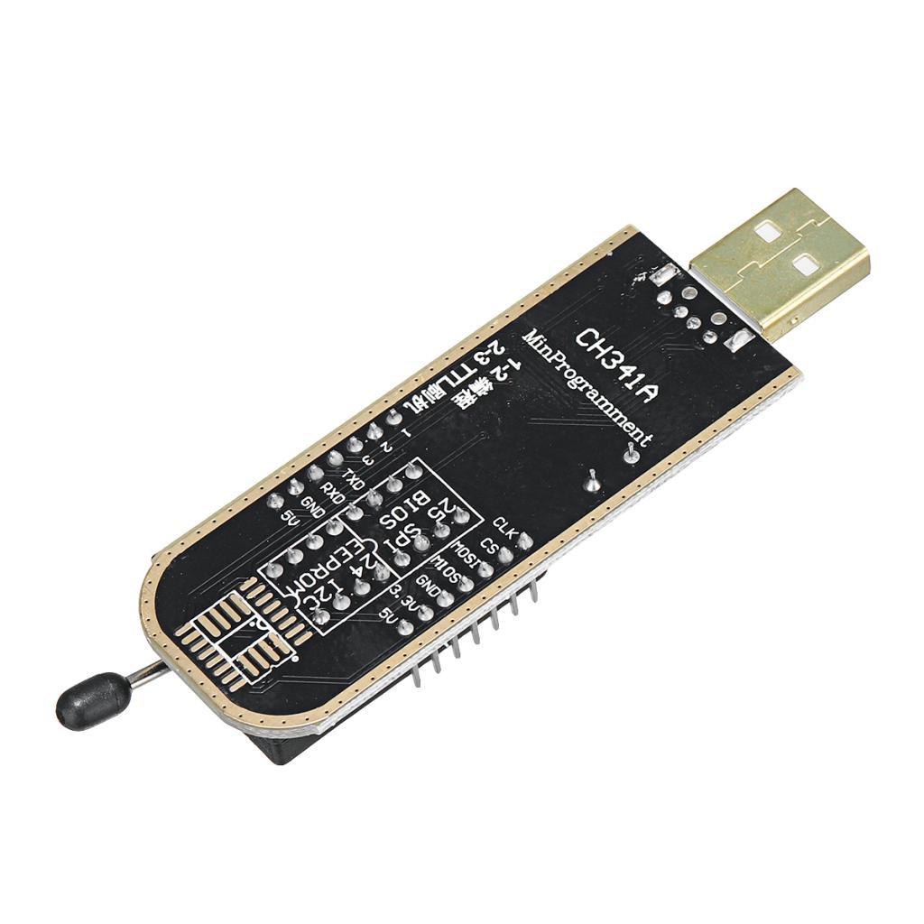 For EEPROM BIOS Programmer CH341A + SOIC8 Clip + 1.8V Adapter+SOIC8 Adapter