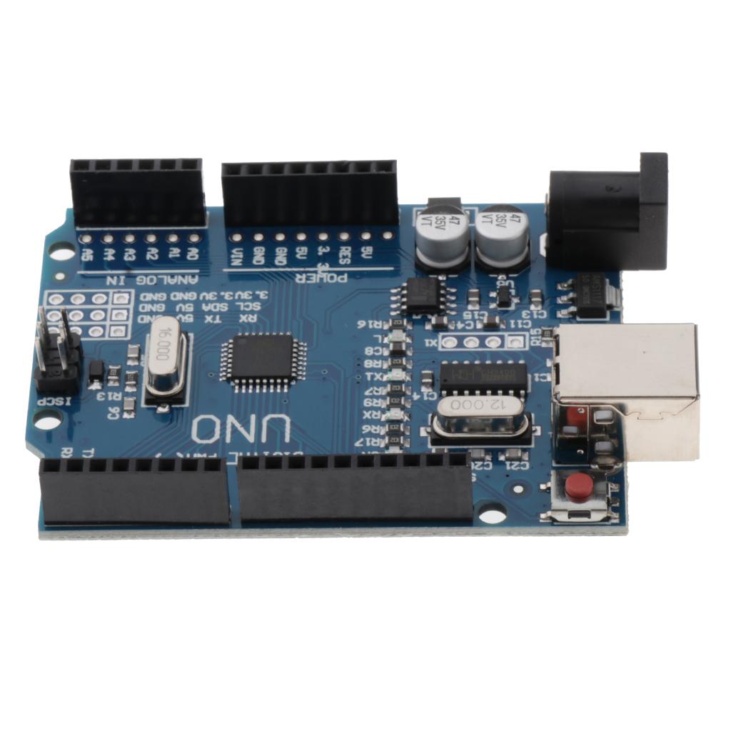 UNO R3 Development Board ATmega328P CH340 With Straight Pin Header W/Cable