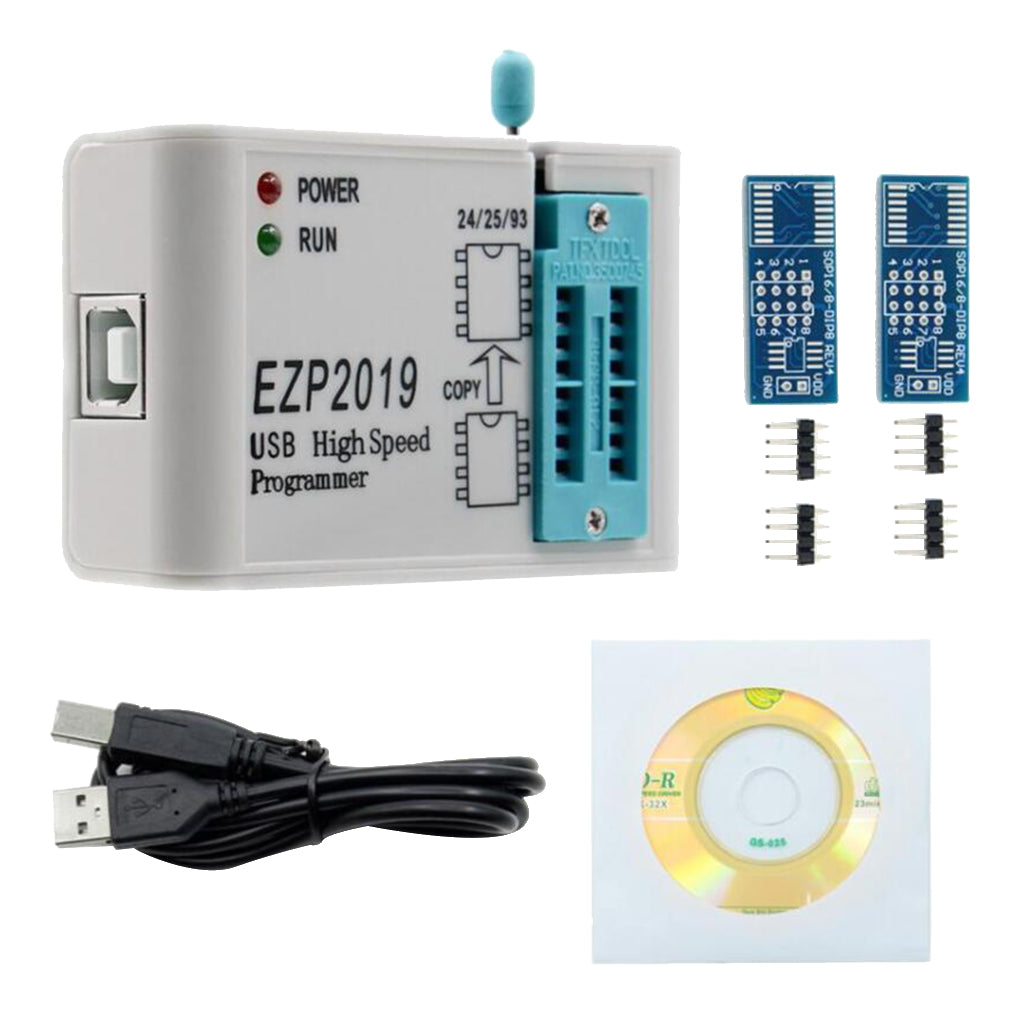 High Speed USB SPI Programmer EZP2019 Supports 24 25 93 25 EEPROM