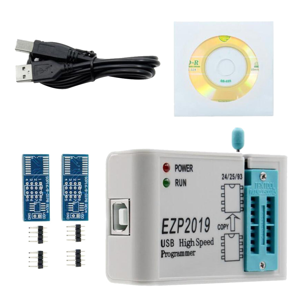 High Speed USB SPI Programmer EZP2019 Supports 24 25 93 25 EEPROM